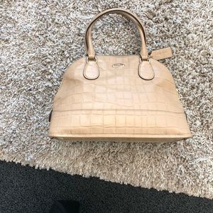 Coach top handle bag